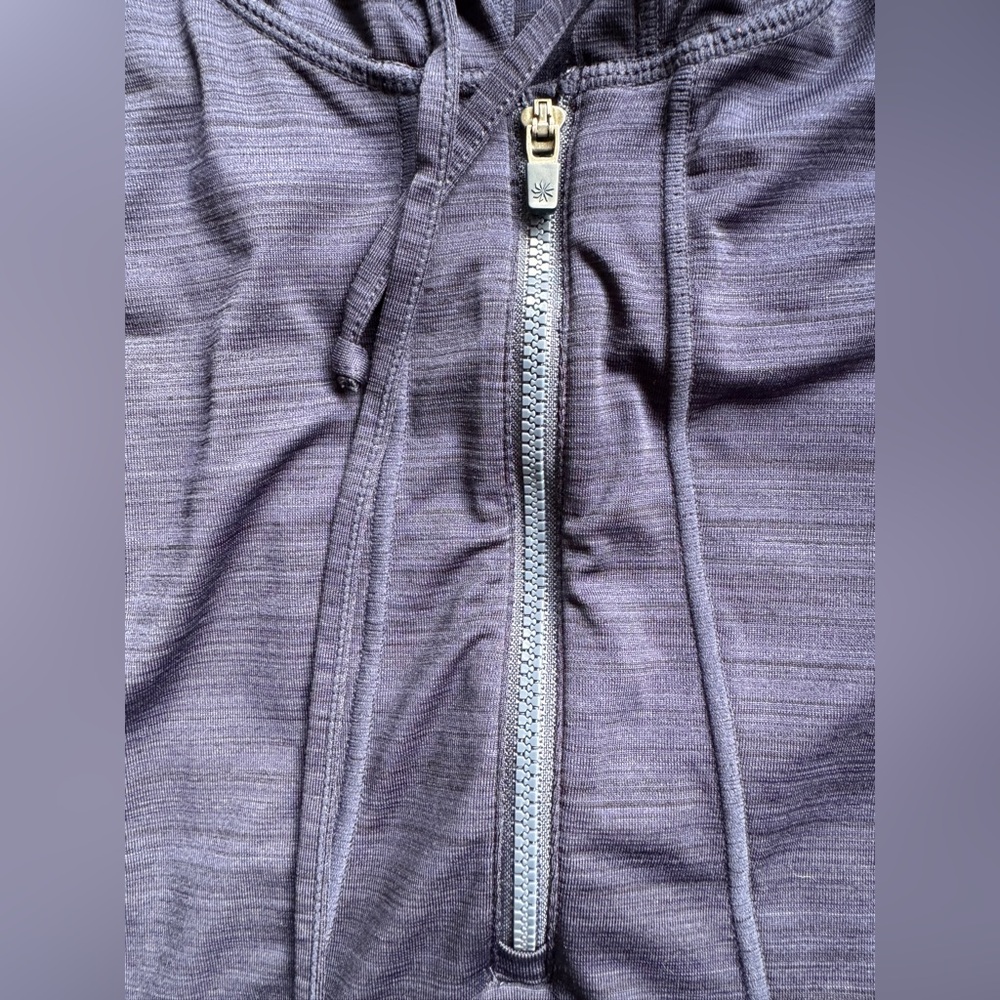 Athleta blue/purple Salutation Jacket size XS 1/2 zipup - Picture 6 of 6